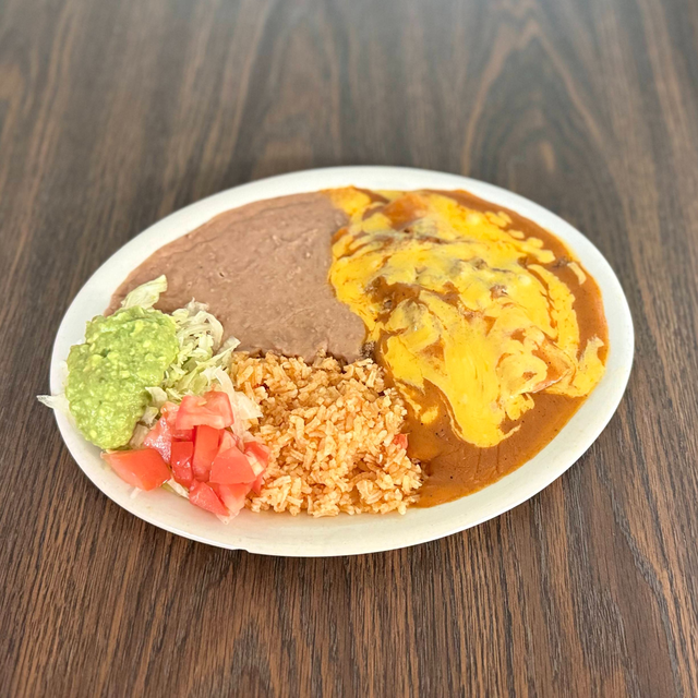 Enchilada Plate.