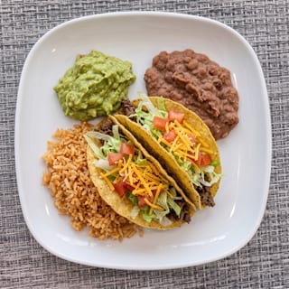 Crispy Taco Plate