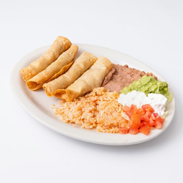 Flautas Plate.